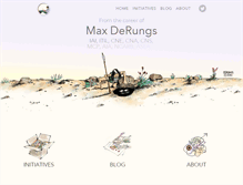 Tablet Screenshot of maxderungs.com